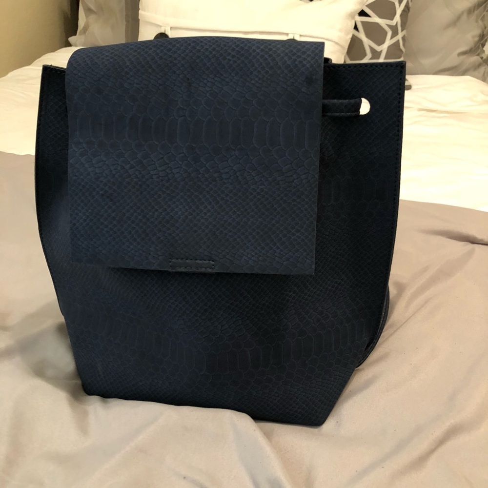 Soft Faux Leather Backpack